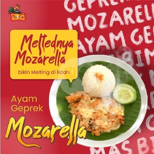 Nasi Ayam Fillet Jumbo menu Ayam Geprek Mas Bim, Rinjani