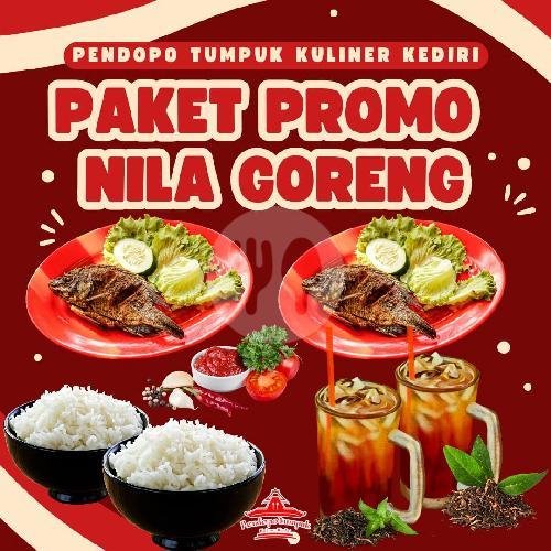 Sego Tumpuk Chicken Katsu menu Pendopo Tumpuk Kuliner Kediri Cabang Gringging, Jl. Raya Wonosari 12A Grogol