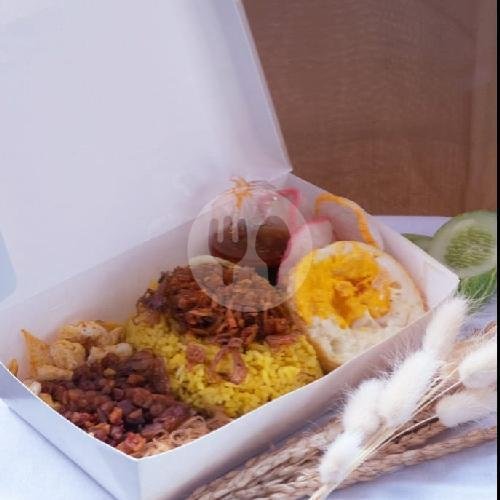 Nasi Kuning Telor Ceplok menu Nasi Kuning Bude Ijah, Setiabudi
