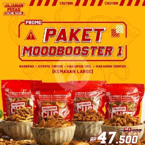 Paket Moodbooster 2 menu Macaroni Cuck, Tenggilis