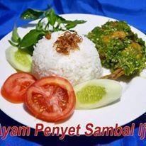 Pecel Ayam Balado + Nasi menu Pondok Genata 99, Menteng Atas