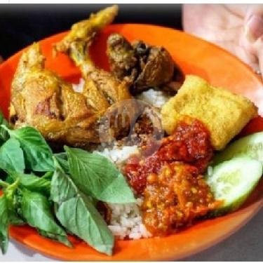 Pecel Ayam Paha+Nasi menu Pecel Lele Lapangan