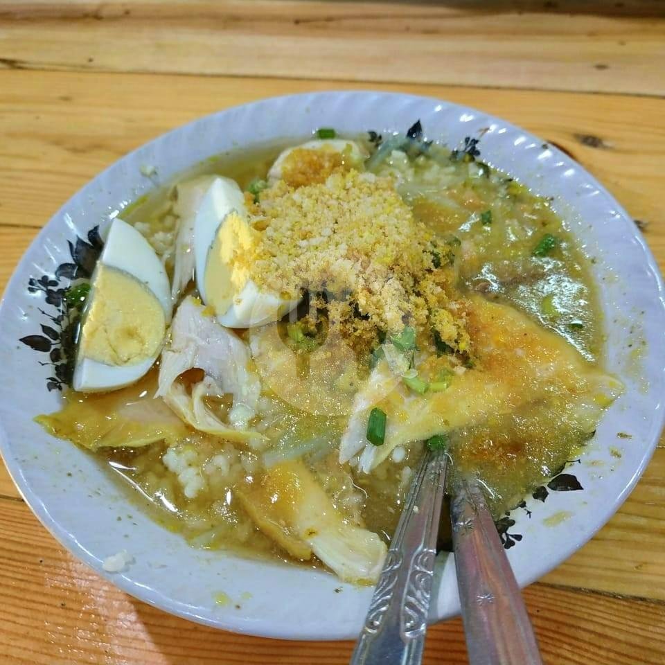 Soto Ayam Tambah Nasi menu Es Teler & Bakso Pak Doni, Tambaksari