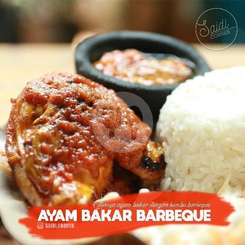 Ayam Bakar Bbq + Nasi menu Saidi Corner
