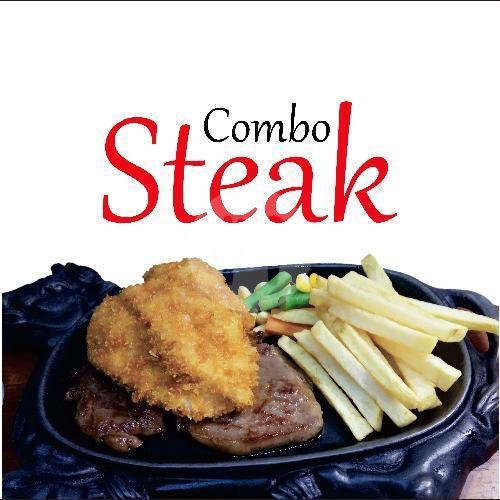 Es Kopi Susu Gula aren 250 ml. menu Waroeng Menak Cimahi Steak, Cimahi