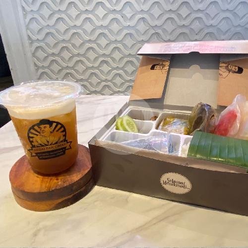 Paket Ciman A menu Nasi Kapau Kedai Pak Ciman Bandung