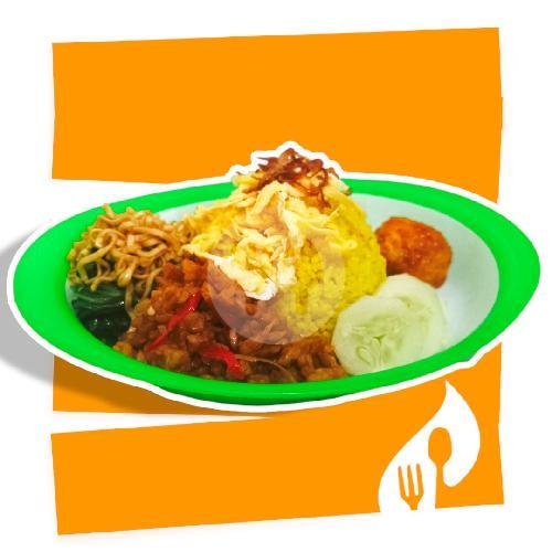 Nasi Kuning Telur Balado menu Bubur Ayam, Nasi Kuning & Lontong Kari Cipta Rasa, Jatinangor