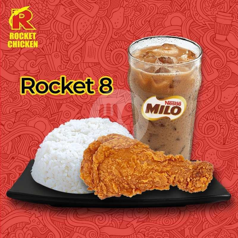 Dada menu Rocket Chicken, Kronggahan