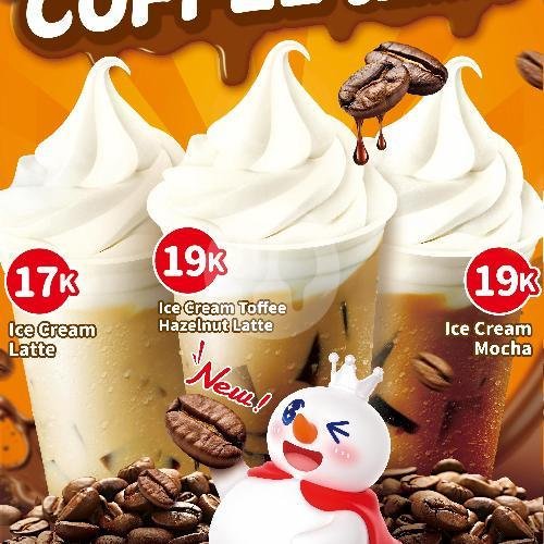 Ice Cream Latte menu Mixue Dolopo, Dolopo, Kab. Madiun