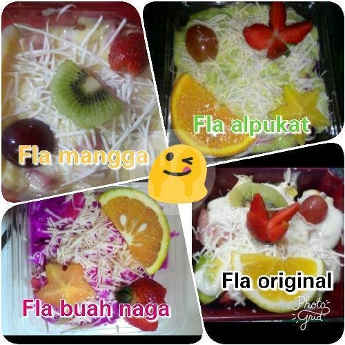 Salad Buah 650ml menu Kedai Nissaku, Rancamaya