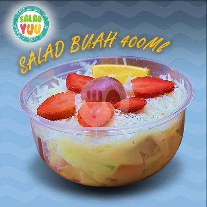Salad Buah Apel 400ml menu Salad Buah Yuu, Ciganjur