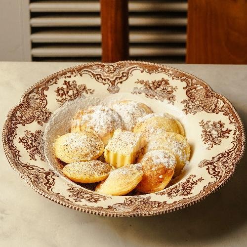 Apple Caramel Pannekoek menu Goedkoop, Bendungan Hilir