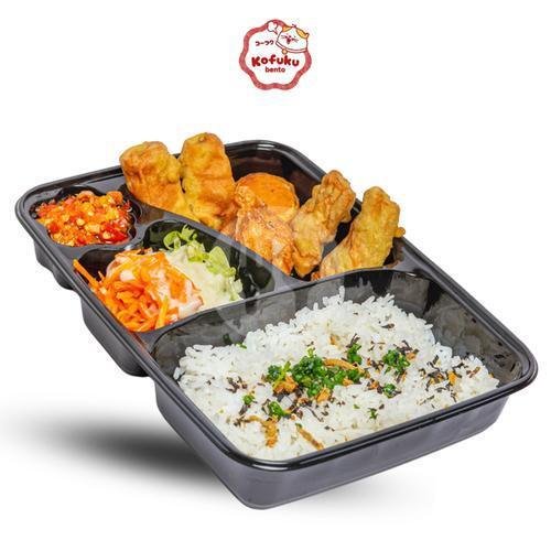 Bento Katsuto menu Kofuku Bento, Jatimulyo