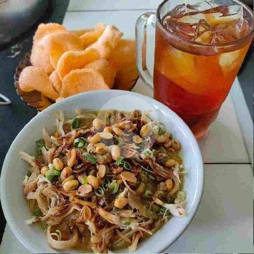 Bubur Kacang Ijo + Keju + Susu menu Warkop Fauzi II, Jatisampurna