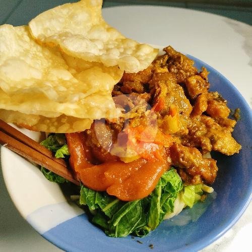 Mie Goreng Topping Oseng Tulang menu warung Seblak pasempar