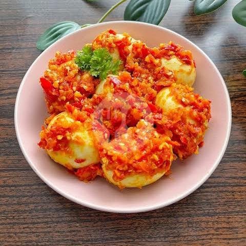 Nasi Sambal Goreng Ati menu Warmindo Bianglala, Nusa Indah