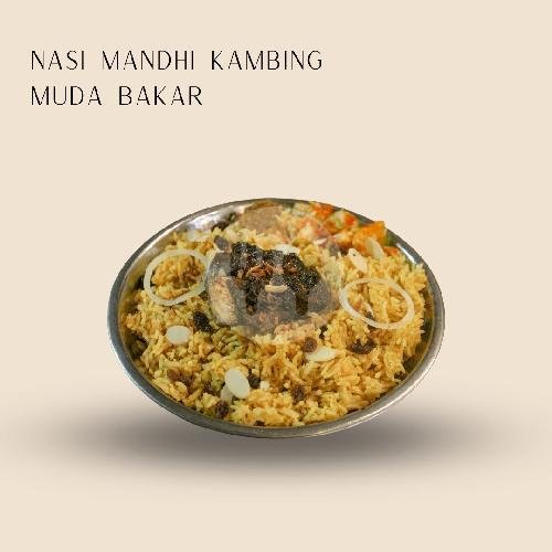 Nasi Mandhi Kambing Bakar menu Nasi Kebuli Ajieb, Ciputat