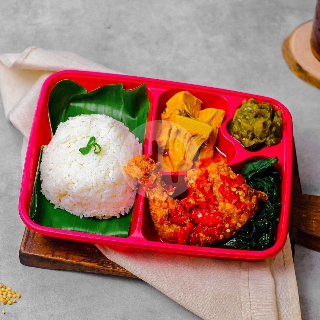 Nasi Ayam Bakar menu RM Padang Restu Mande, Jatinangor