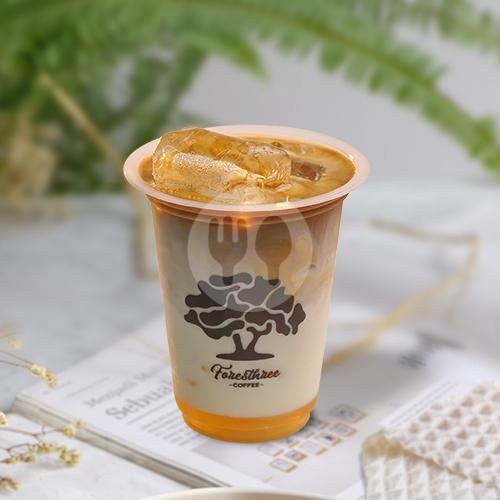 Es Kopi Susu Rhum menu Foresthree Coffee, Belakang Olo