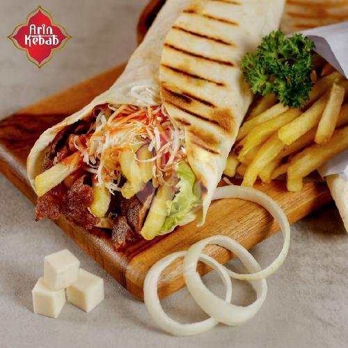 Libanis Extra Keju menu Arin Kebab, Batununggal