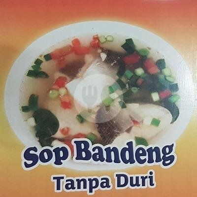 Sop Ikan Bandeng tanpa Duri + Brokoli menu Empal Gentong Bang JT, Kesambi