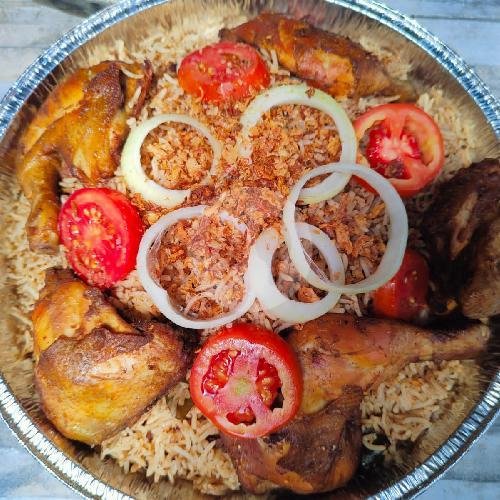 Nasi Kebuli Ayam Paket Ber2 menu Kebuli Arrafi, Kaliurang