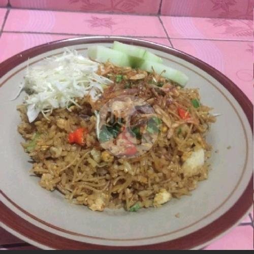 Magelangan Mie Kuning menu Nasi Goreng Mbak Ratna, Bantul