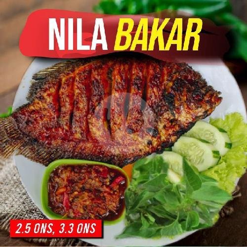 NIla Bakar -+ 2,5-2.7 Ons menu Serba Ikan Karanganyar, Timur Bangjo Papahan