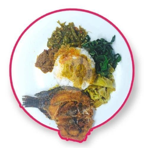 Nasi Padang Mujaer Goreng menu RM Masakan Padang Ridho Nasi Padang, Cipete