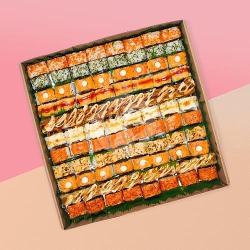 Sushi Gedemura Platter XL (88 Pcs) menu Sushi Mate, Pondok Aren