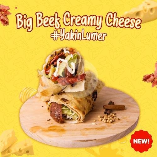 Extra Big Beef Creamy Cheese menu Kebab Atung, Pancoran Barat