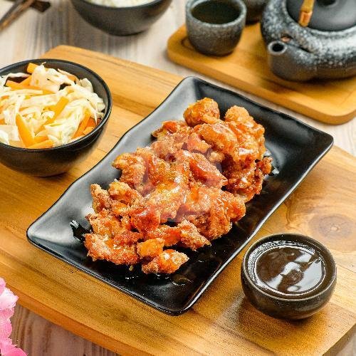 Chicken Karaage + Rice menu Jejepanganjkt