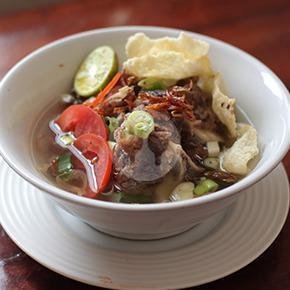 Sop Campur (Daging,kaki) menu Soto Betawi Mpo' Wati, Kebayoran Lama