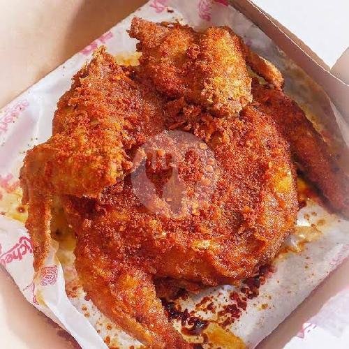 Ayam Geprek Jumbo Spcy menu Abadi Murni Chicken, Pengkolan Kendal