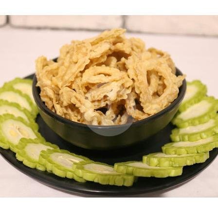 Kripik Jamur menu Soto Ayam Lamongan Cak No, Setro Baru