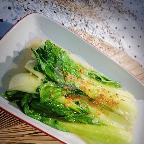 Bubur  Putih Polos kemasan styrofoam menu Bubur Ayam Mas Toto, Karang Tengah