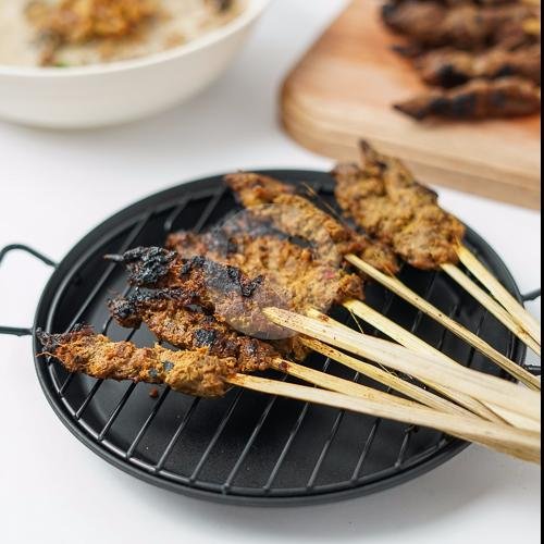 Sate Sapi menu Soto Betawi H Maruf, Cikini