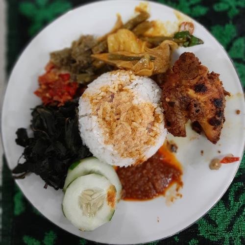 Nasi Ayam Bakar menu RM Duta Andalas Masakan Padang, Kusumanegara bonbin
