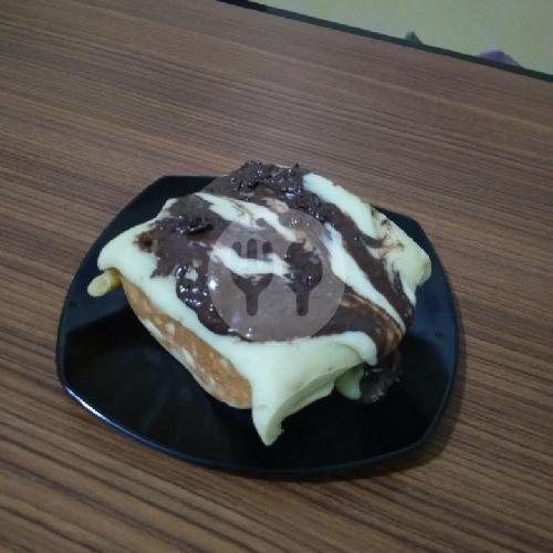 Pancong Choco Crunchy menu Pancong Lumer Nampoll, Palem Raya