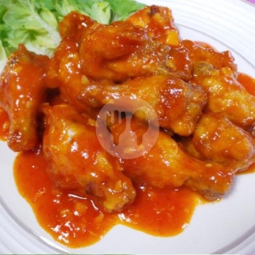 Ayam Saus Padang Tanpa Nasi menu Kafe Districk Bumdes