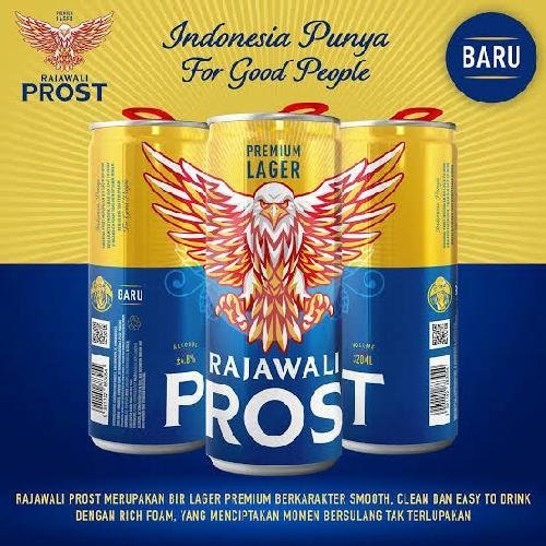 Promo Rajawali Prost 320Ml Kaleng Buy 4 Free 1 menu Pusat Bir Greenlake, Ruko Food City