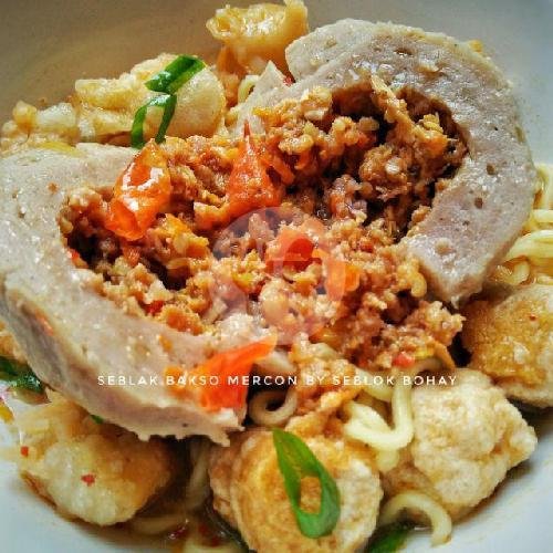 Bakso Daging Cincang Kasar menu Mie Ayam & Bakso Senggol, Raden Patah