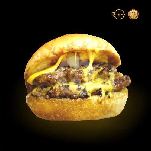 Chicken Cheese Burger menu Burgerax Madiun, Kemiri