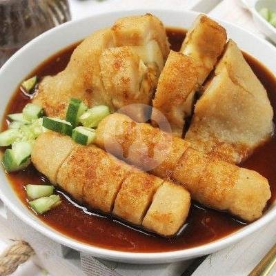 1 Paket Pempek + Mie Kuning menu LOTEK , RUJAK & PEMPEK IBU TITIN