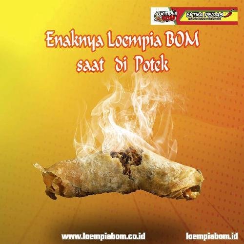 Lumpia Bom Mozarella menu Kedai Extra Pedas Loempia Bom, Tawang