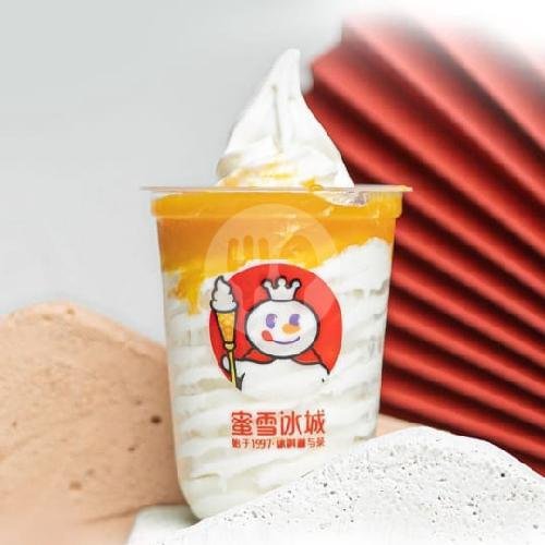 Mango Sundae menu Mixue Pogung Pandega, Sinduadi