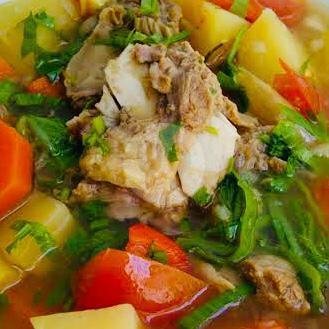 Nasi Rames (2 Tumis) menu Kantin 159, Jalan Caringin