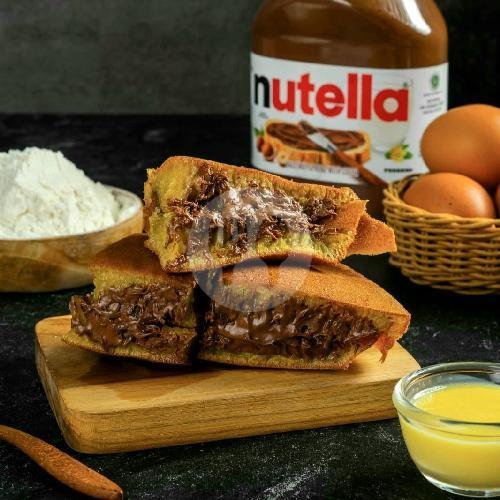 Nutella (besar) menu Martabak Akhim, Kosambi Baru