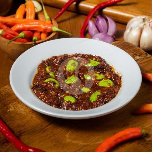 Ikan Laut Goreng Asin menu Zona Seafood, Kotabaru