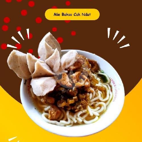 Mie Ayam Goreng menu Mie Ayam dan Bakso Cak Ndut, Bedingin